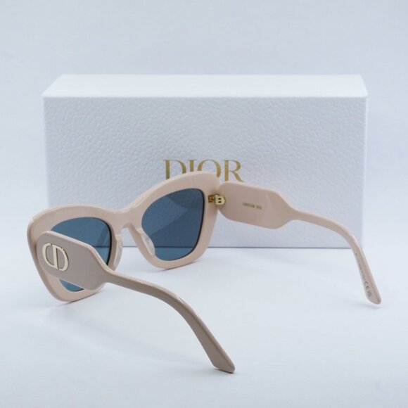 Dior DIORBOBBY B1U 40C0 Butterfly Sunglasses – Pink main image 5